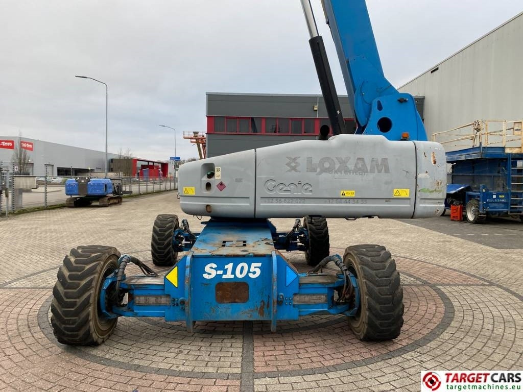 Телескопична платформа Genie S-105 Telescopic 4x4x4 Diesel Boom WorkLift 3400cm: снимка 26