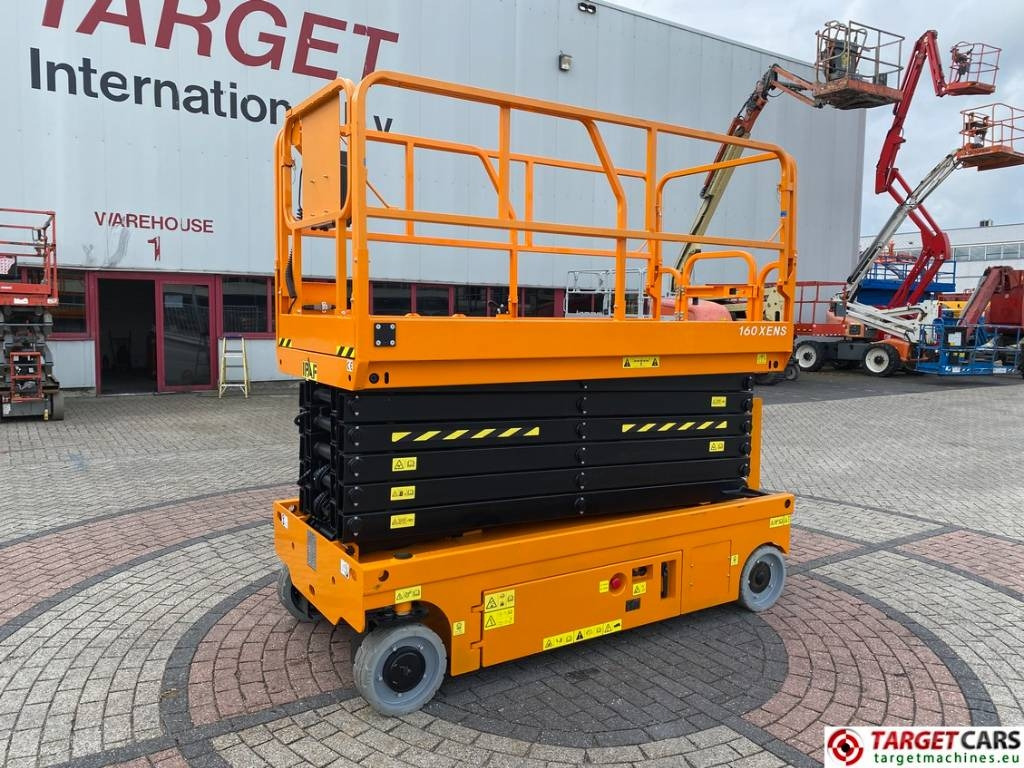 Hangcha 160XENS Electric Scissor Work Lift 1570cm - Ножична работна платформа: снимка 1 Hangcha 160XENS Electric Scissor Work Lift 1570cm - Ножична работна платформа: снимка 1