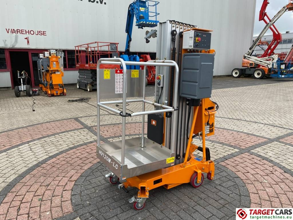 Hangcha HV120M-LC Electric DC Vertical Mast Lift 1240cm - Вертикална работна платформа: снимка 1 Hangcha HV120M-LC Electric DC Vertical Mast Lift 1240cm - Вертикална работна платформа: снимка 1