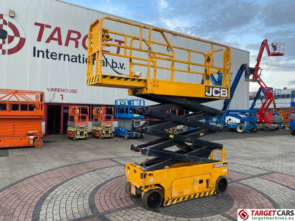 Ножична работна платформа JCB S2632E Electric Scissor Work Lift 1010cm: снимка 18
