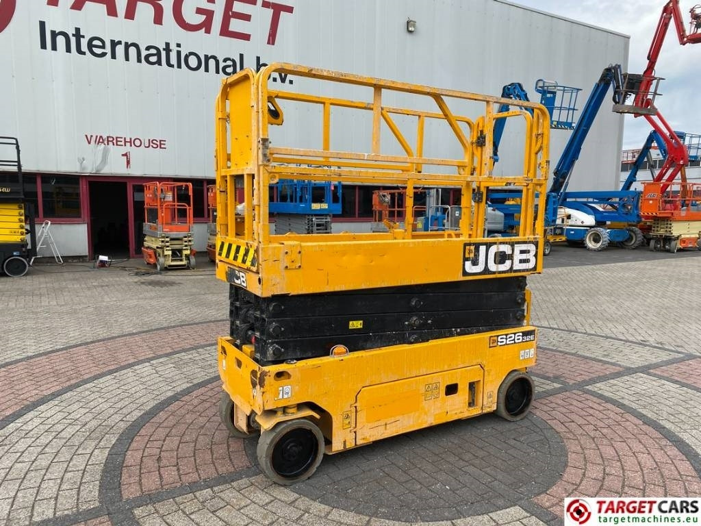JCB S2632E Electric Scissor Work Lift 1010cm - Ножична работна платформа: снимка 1 JCB S2632E Electric Scissor Work Lift 1010cm - Ножична работна платформа: снимка 1