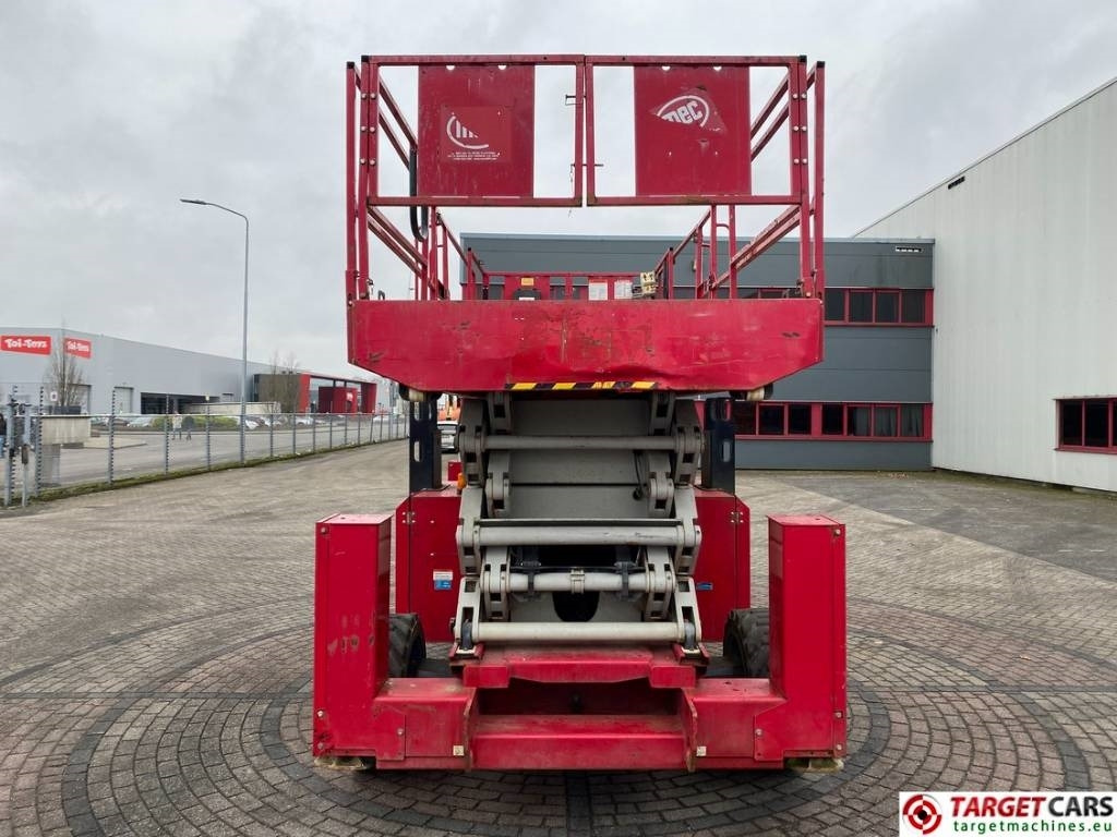 Ножична работна платформа MEC 6092RT Diesel 4x4 Scissor Work LIft 2020cm: снимка 39