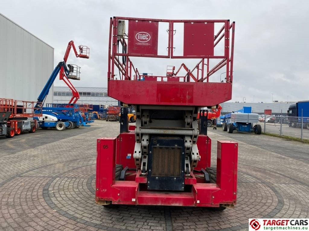 Ножична работна платформа MEC 6092RT Diesel 4x4 Scissor Work LIft 2020cm: снимка 40