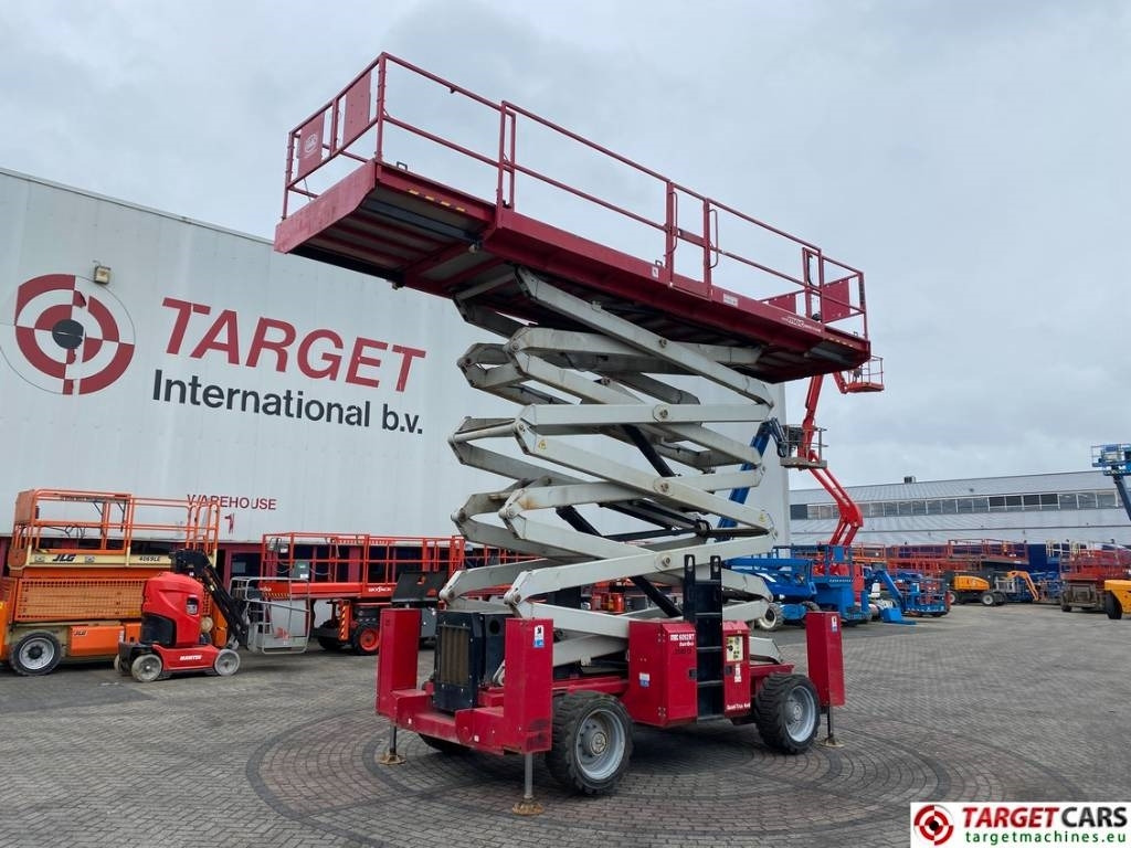 Ножична работна платформа MEC 6092RT Diesel 4x4 Scissor Work LIft 2020cm: снимка 19