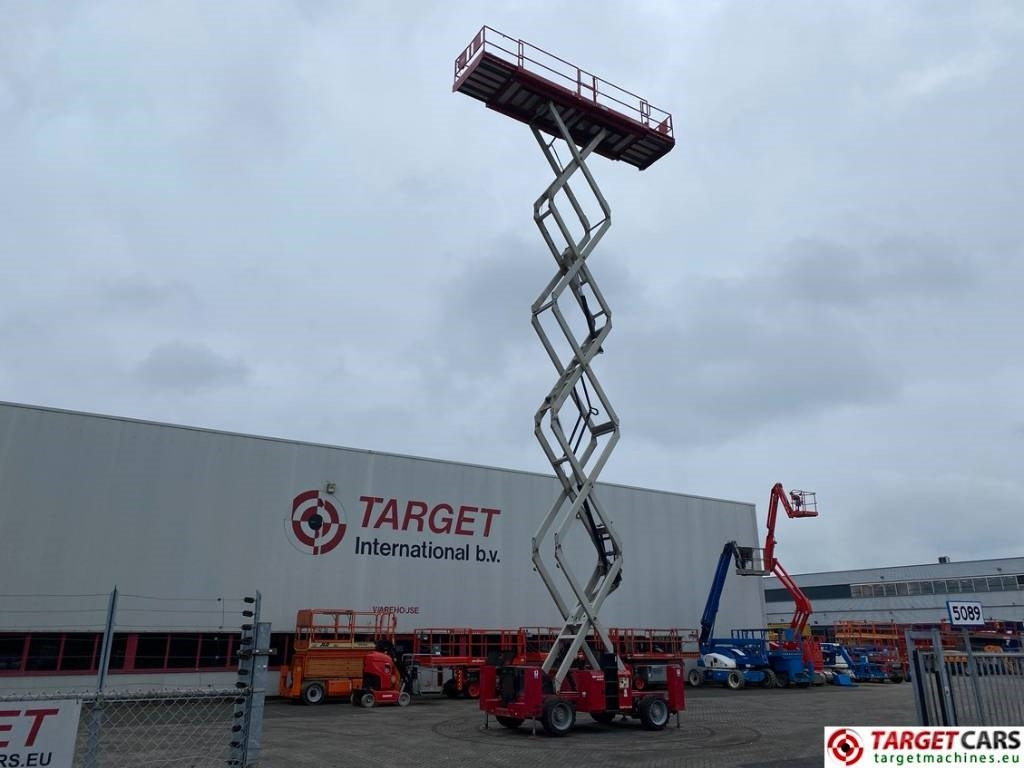 Ножична работна платформа MEC 6092RT Diesel 4x4 Scissor Work LIft 2020cm: снимка 6