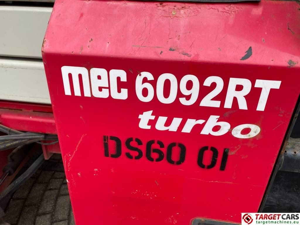 Ножична работна платформа MEC 6092RT Diesel 4x4 Scissor Work LIft 2020cm: снимка 42