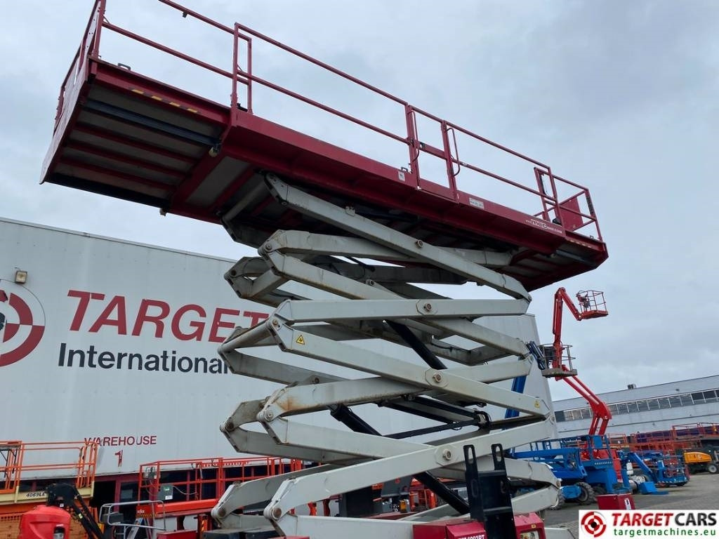 Ножична работна платформа MEC 6092RT Diesel 4x4 Scissor Work LIft 2020cm: снимка 20