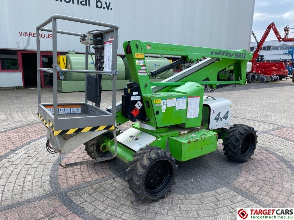 Niftylift HR12D 4WD Articulated Diesel Boom Work Lift 1220cm - Артикулираща платформа: снимка 1 Niftylift HR12D 4WD Articulated Diesel Boom Work Lift 1220cm - Артикулираща платформа: снимка 1