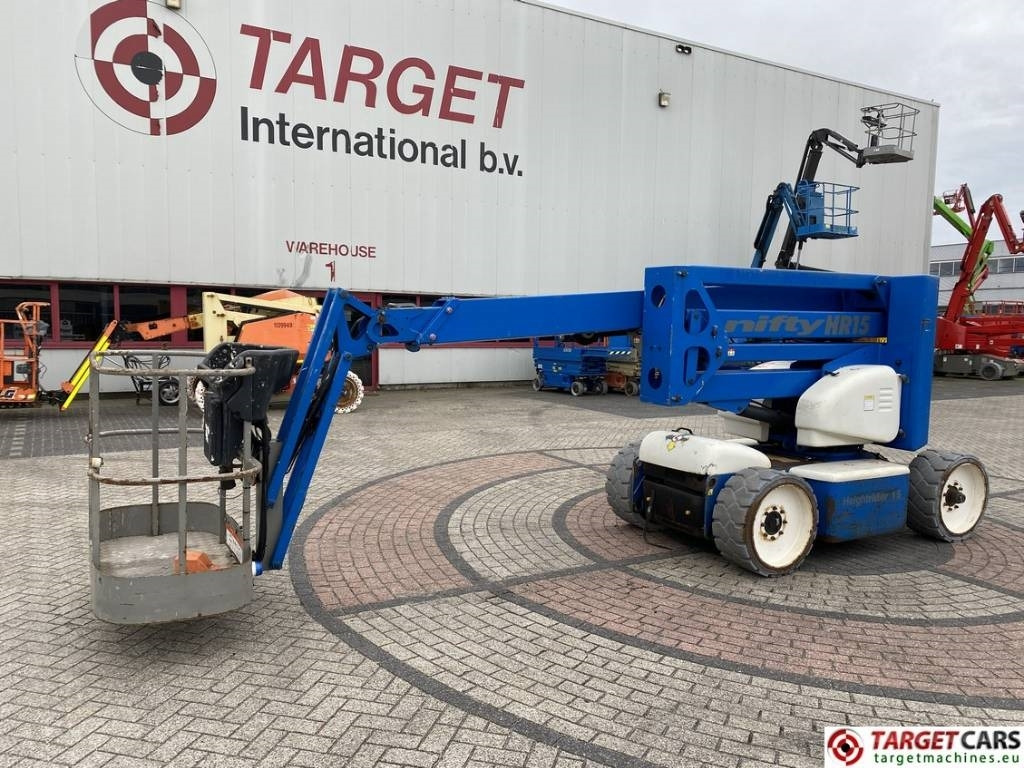 Niftylift HR15NDE HyBrid Articulated Boom Work Lift 1550cm - Артикулираща платформа: снимка 1 Niftylift HR15NDE HyBrid Articulated Boom Work Lift 1550cm - Артикулираща платформа: снимка 1