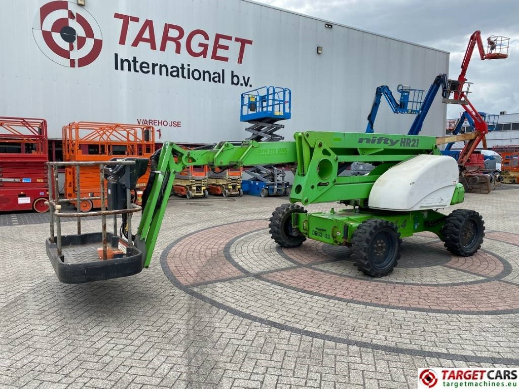 Niftylift HR21D Diesel 4x4 Articulated Boom Work Lift 2080cm - Артикулираща платформа: снимка 1 Niftylift HR21D Diesel 4x4 Articulated Boom Work Lift 2080cm - Артикулираща платформа: снимка 1