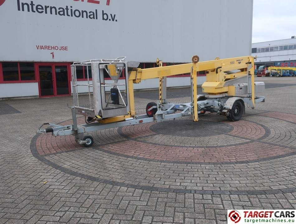 Ommelift 1550EX Electric TowableArticulated Boomlift 1530cm - Телескопична платформа: снимка 1 Ommelift 1550EX Electric TowableArticulated Boomlift 1530cm - Телескопична платформа: снимка 1