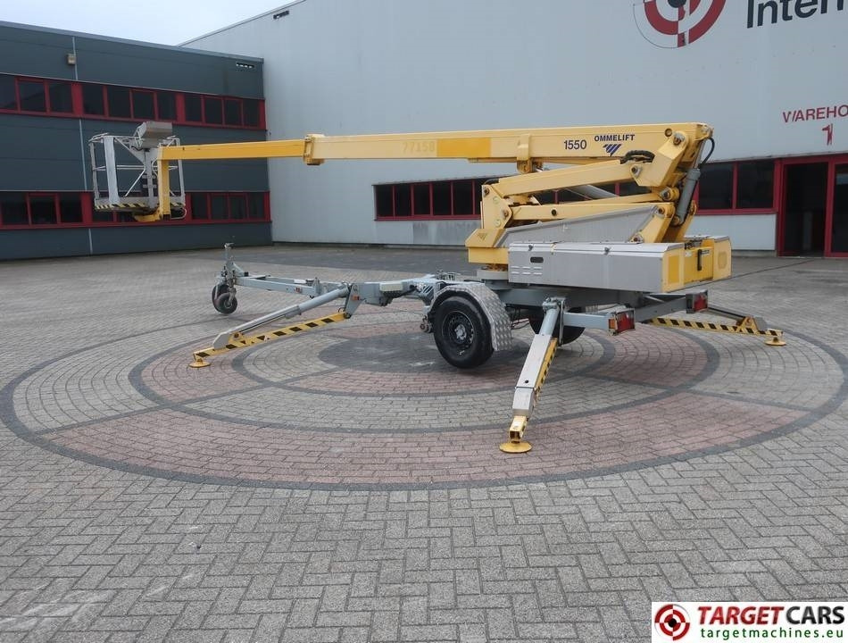 Ommelift Omme 1550EX Articulated Electric Boom Lift 1530cm - Вишка на ремарке: снимка 4 Ommelift Omme 1550EX Articulated Electric Boom Lift 1530cm - Вишка на ремарке: снимка 4