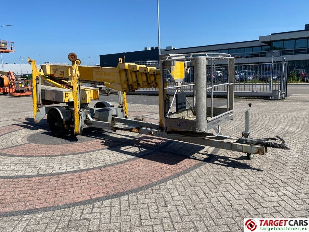 Ommelift Omme 2100EBZ Tow Boom Telescopic Lift 2110cm - Вишка на ремарке: снимка 2 Ommelift Omme 2100EBZ Tow Boom Telescopic Lift 2110cm - Вишка на ремарке: снимка 2
