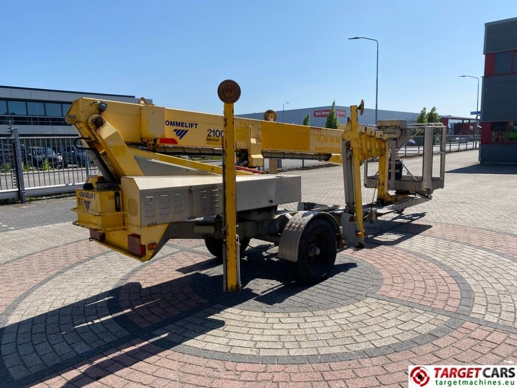 Ommelift Omme 2100EBZ Tow Boom Telescopic Lift 2110cm - Вишка на ремарке: снимка 3 Ommelift Omme 2100EBZ Tow Boom Telescopic Lift 2110cm - Вишка на ремарке: снимка 3