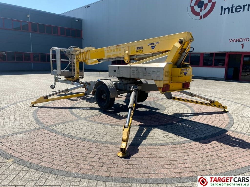 Ommelift Omme 2100EBZ Tow Boom Telescopic Lift 2110cm - Вишка на ремарке: снимка 4 Ommelift Omme 2100EBZ Tow Boom Telescopic Lift 2110cm - Вишка на ремарке: снимка 4