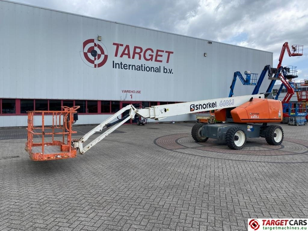 Snorkel 660SJ Telescopic 4x4 Diesel Boom Work LIft 2230cm - Телескопична платформа: снимка 1 Snorkel 660SJ Telescopic 4x4 Diesel Boom Work LIft 2230cm - Телескопична платформа: снимка 1