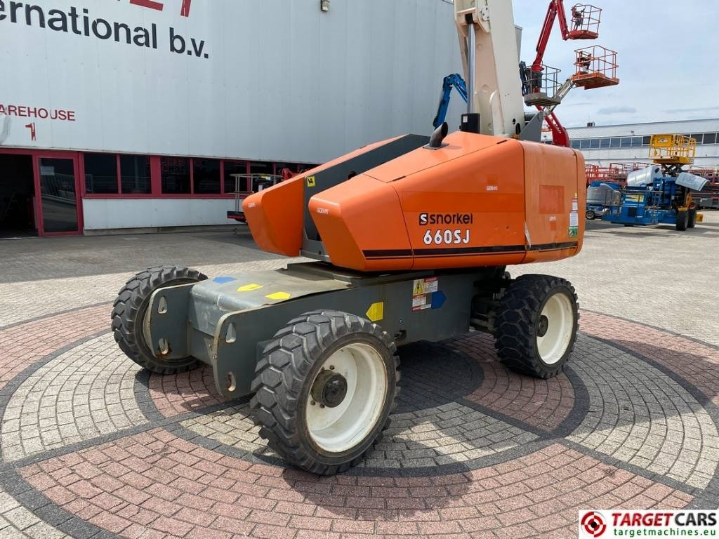 Телескопична платформа Snorkel 660SJ Telescopic 4x4 Diesel Boom Work Lift 2230cm: снимка 26