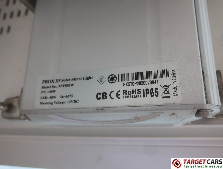 Осветителна кула Trime X-Pole 2x25W Led Solar Tower Light: снимка 12 Осветителна кула Trime X-Pole 2x25W Led Solar Tower Light: снимка 12