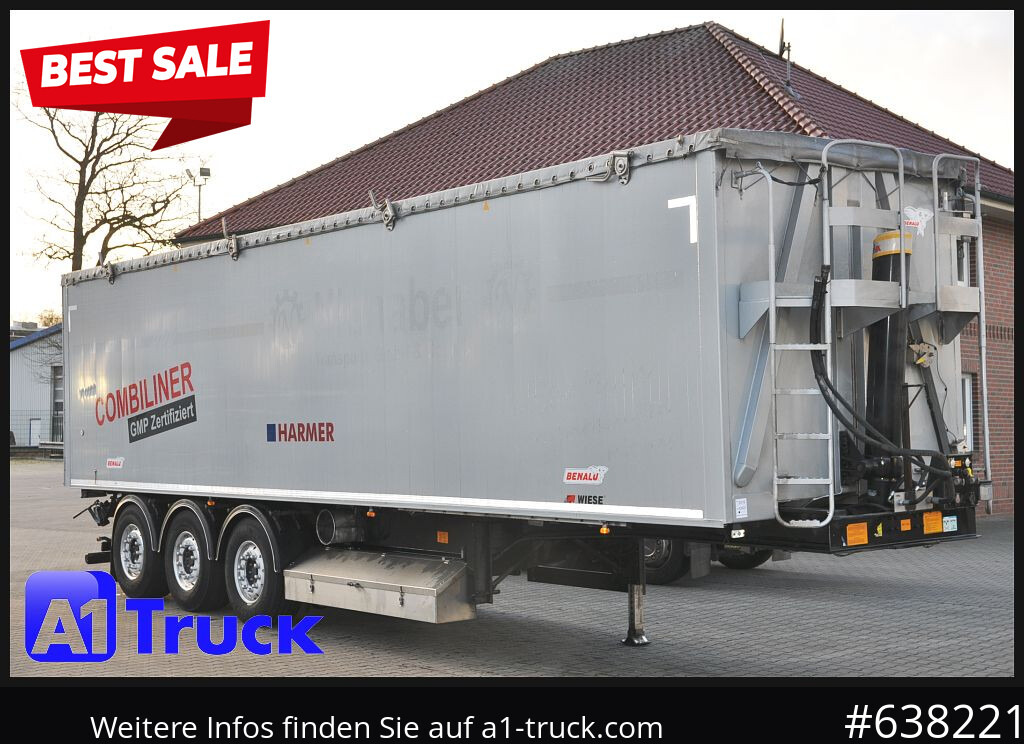 BENALU Kombiliner Gülle Tank + Kipper fest34m³ flüssig 26m³, Tüv neu, - Полуремарке цистерна: снимка 1 BENALU Kombiliner Gülle Tank + Kipper fest34m³ flüssig 26m³, Tüv neu, - Полуремарке цистерна: снимка 1