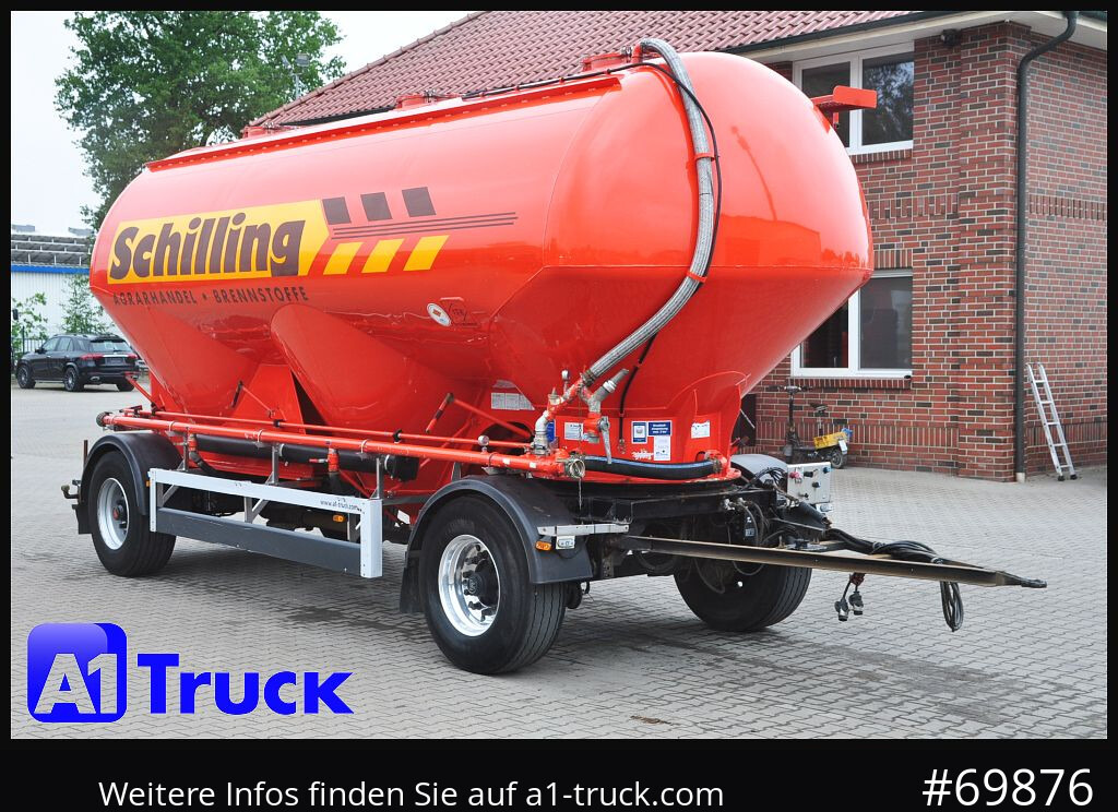 FELDBINDER HEUT 31.2 Silo, Futtermittel, 31m³, 3 Kammern, - Ремарке цистерна: снимка 1 FELDBINDER HEUT 31.2 Silo, Futtermittel, 31m³, 3 Kammern, - Ремарке цистерна: снимка 1