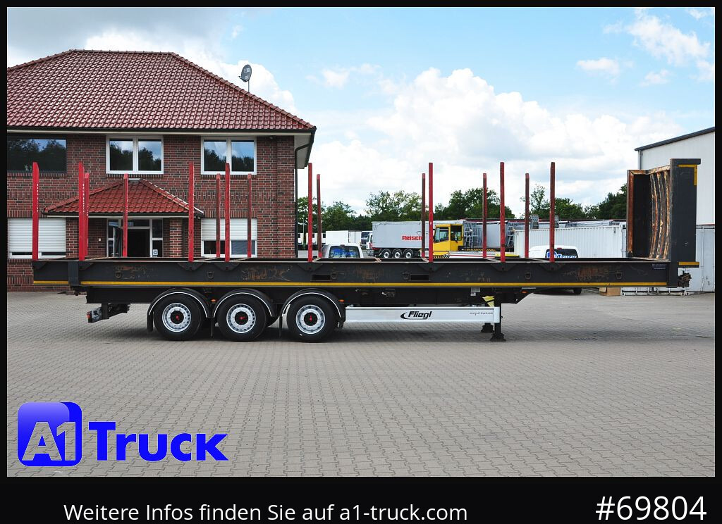 Лизинг на FLIEGL SDS01, Langholz, Containeraufbau, Liftachse, FLIEGL SDS01, Langholz, Containeraufbau, Liftachse,: снимка 8