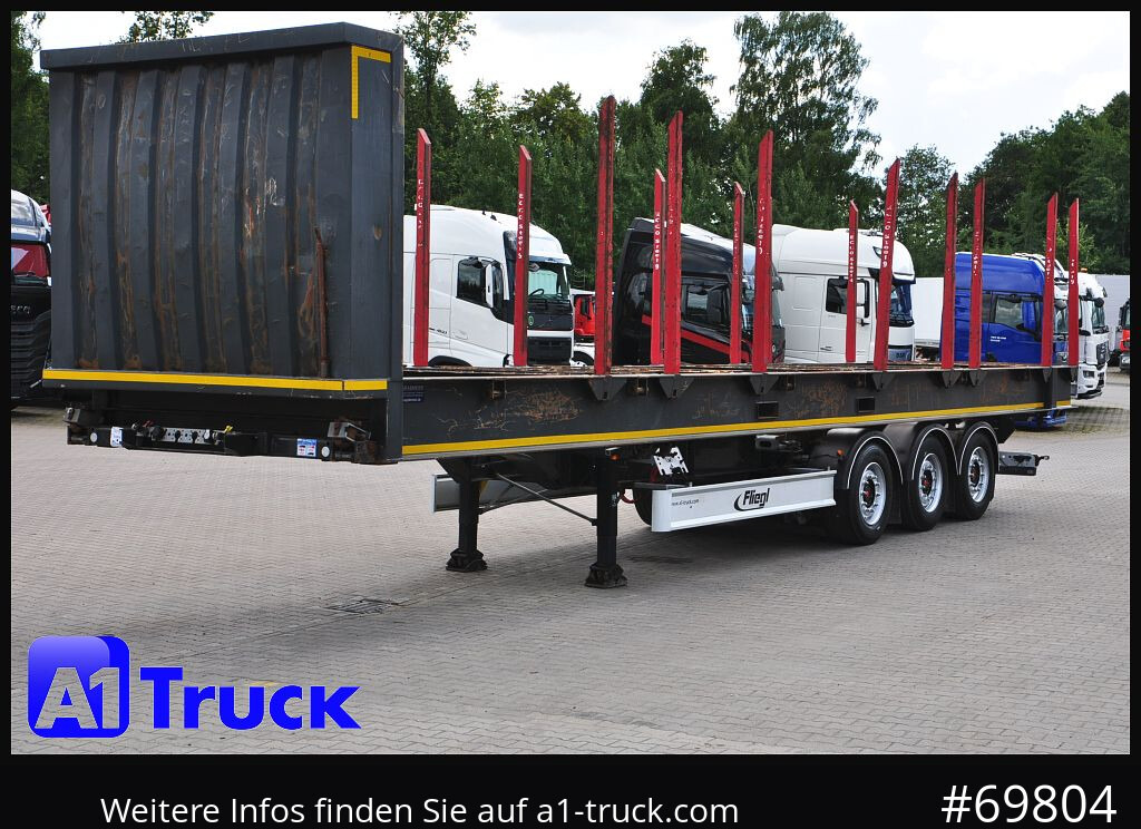 Лизинг на FLIEGL SDS01, Langholz, Containeraufbau, Liftachse, FLIEGL SDS01, Langholz, Containeraufbau, Liftachse,: снимка 13