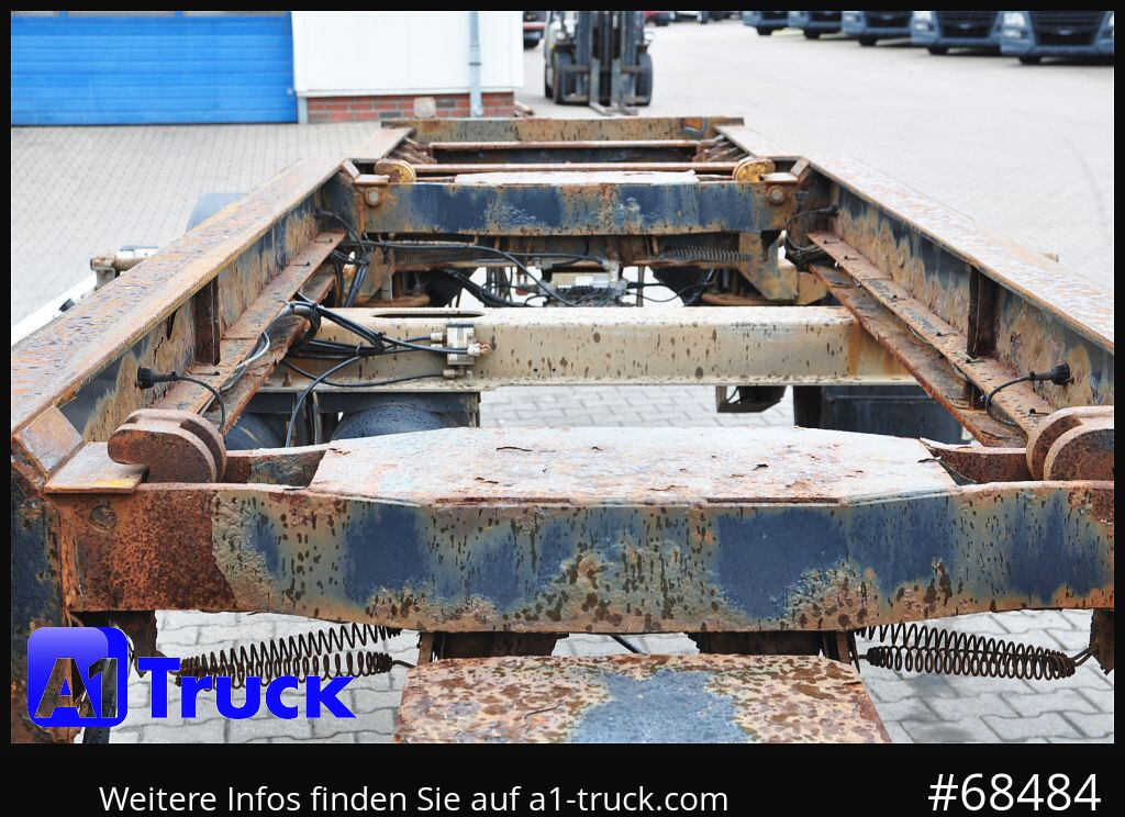 HUEFFERMANN HSA 1870, Abrollanhänger, Schlitten, - Мултилифт/ Лифтдъмпер ремарке: снимка 2 HUEFFERMANN HSA 1870, Abrollanhänger, Schlitten, - Мултилифт/ Лифтдъмпер ремарке: снимка 2