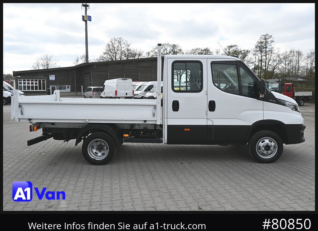 Бус самосвал, Бус с двойна кабина IVECO Daily 35C14 Kipper, Klima, Tempomat, AHK: снимка 8