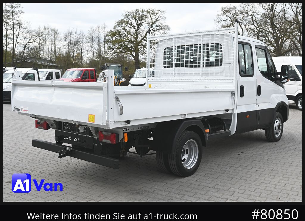 Бус самосвал, Бус с двойна кабина IVECO Daily 35C14 Kipper, Klima, Tempomat, AHK: снимка 9