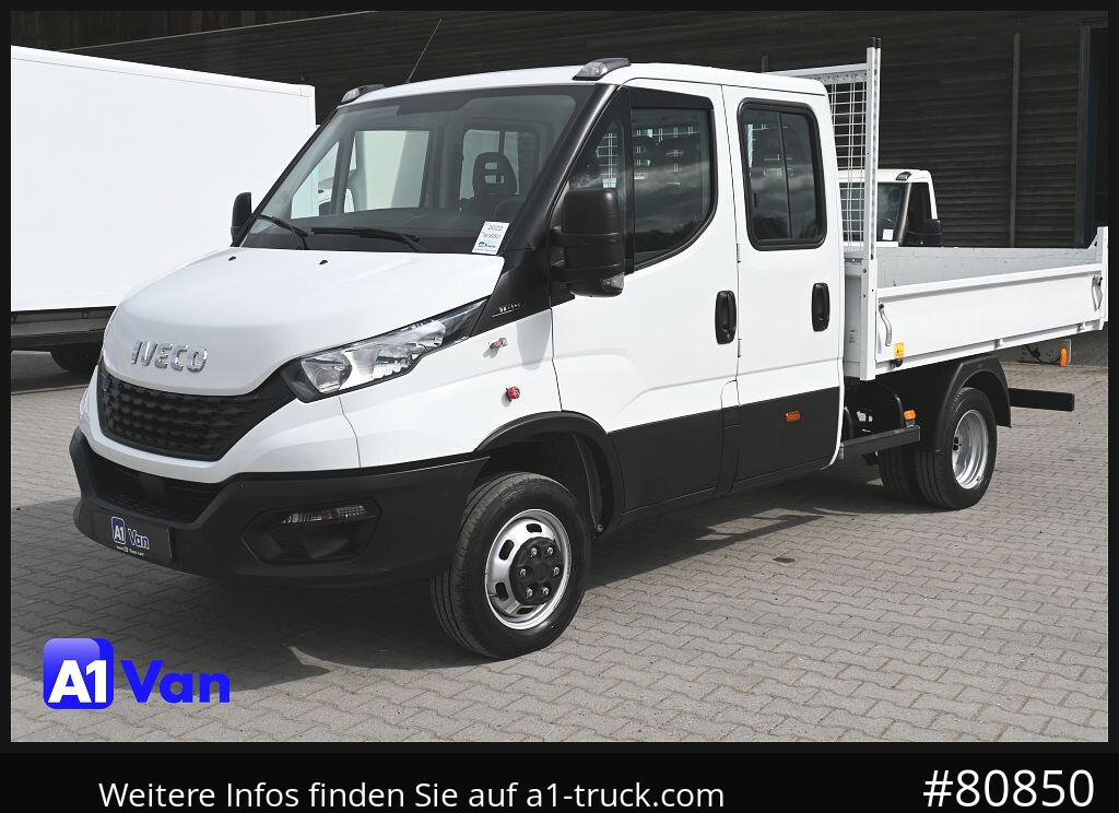 Бус самосвал, Бус с двойна кабина IVECO Daily 35C14 Kipper, Klima, Tempomat, AHK: снимка 13