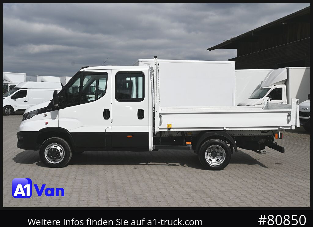 Бус самосвал, Бус с двойна кабина IVECO Daily 35C14 Kipper, Klima, Tempomat, AHK: снимка 12