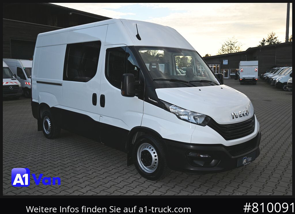 IVECO Daily 35S21 A8V Mixto, Klima, Tempomat, AHK - Товарен бус, Бус с двойна кабина: снимка 1 IVECO Daily 35S21 A8V Mixto, Klima, Tempomat, AHK - Товарен бус, Бус с двойна кабина: снимка 1