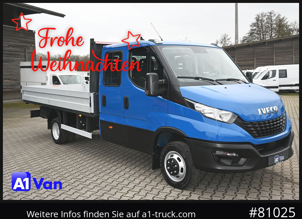 IVECO Daily 50C18 Doka Pritsche, AHK, Klima, 4,5m Ladefläche - Бордови бус, Бус с двойна кабина: снимка 1 IVECO Daily 50C18 Doka Pritsche, AHK, Klima, 4,5m Ladefläche - Бордови бус, Бус с двойна кабина: снимка 1