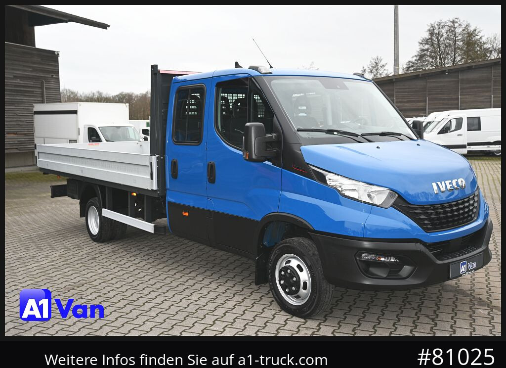 IVECO Daily 50C18 Doka Pritsche, AHK, Klima, 4,5m Ladefläche - Бордови бус, Бус с двойна кабина: снимка 1 IVECO Daily 50C18 Doka Pritsche, AHK, Klima, 4,5m Ladefläche - Бордови бус, Бус с двойна кабина: снимка 1