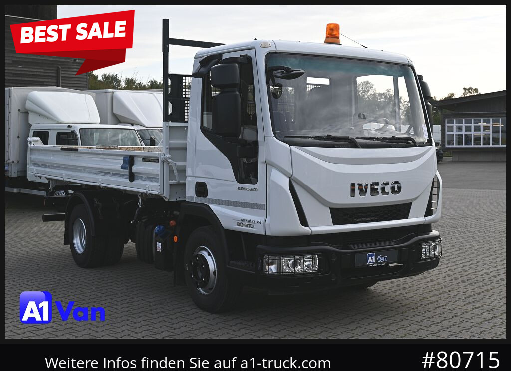 IVECO Eurocargo 80E21 Kipper, Meiller, Klima, 2x AHK - Бус самосвал: снимка 1 IVECO Eurocargo 80E21 Kipper, Meiller, Klima, 2x AHK - Бус самосвал: снимка 1