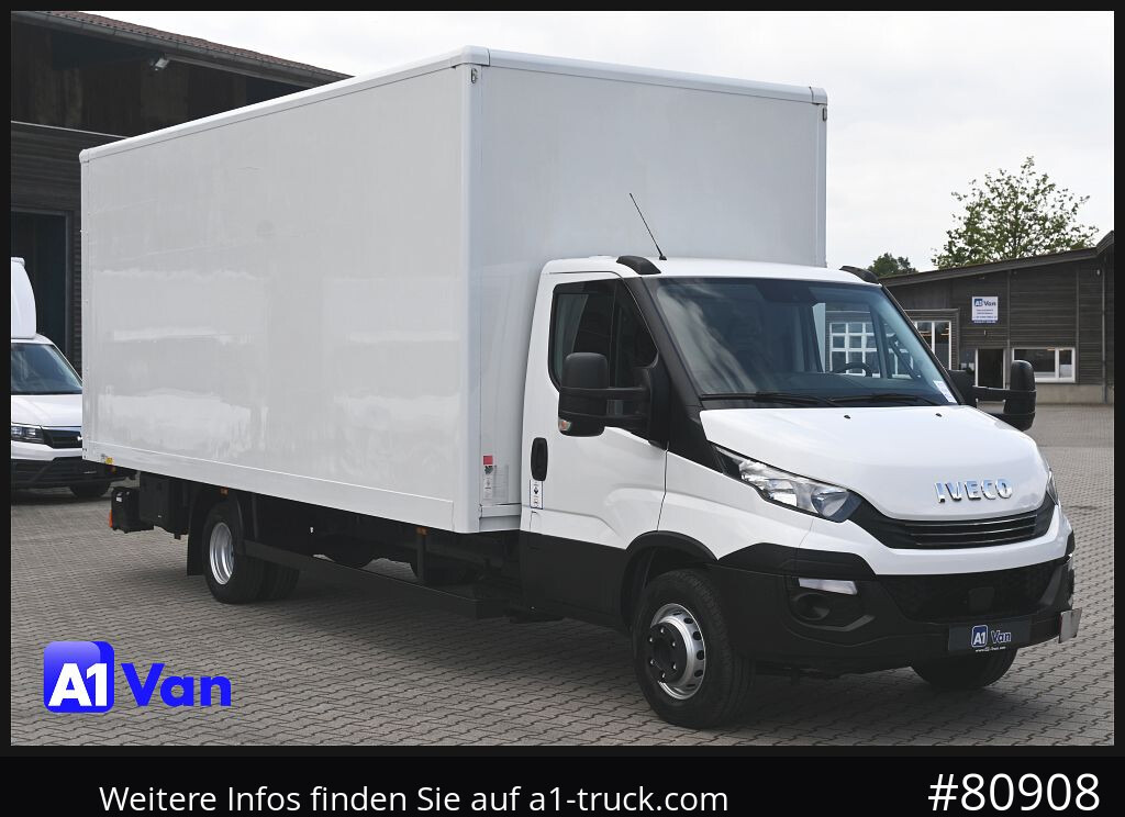 IVECO Iveco Daily 72C18 Koffer, LBW, Automatik, Luftfederung - Лекотоварен автомобил фургон: снимка 1 IVECO Iveco Daily 72C18 Koffer, LBW, Automatik, Luftfederung - Лекотоварен автомобил фургон: снимка 1