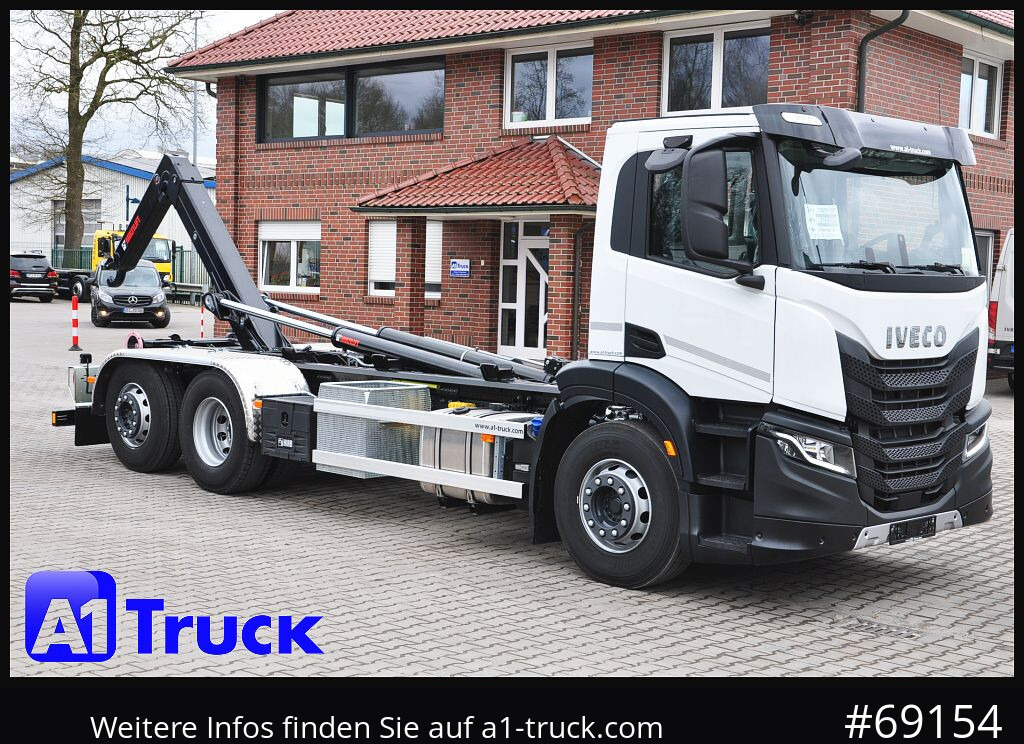 IVECO X-Way AD280X42, HIAB Multilift, Lenk- Liftachse, - Мултилифт с кука камион: снимка 1 IVECO X-Way AD280X42, HIAB Multilift, Lenk- Liftachse, - Мултилифт с кука камион: снимка 1