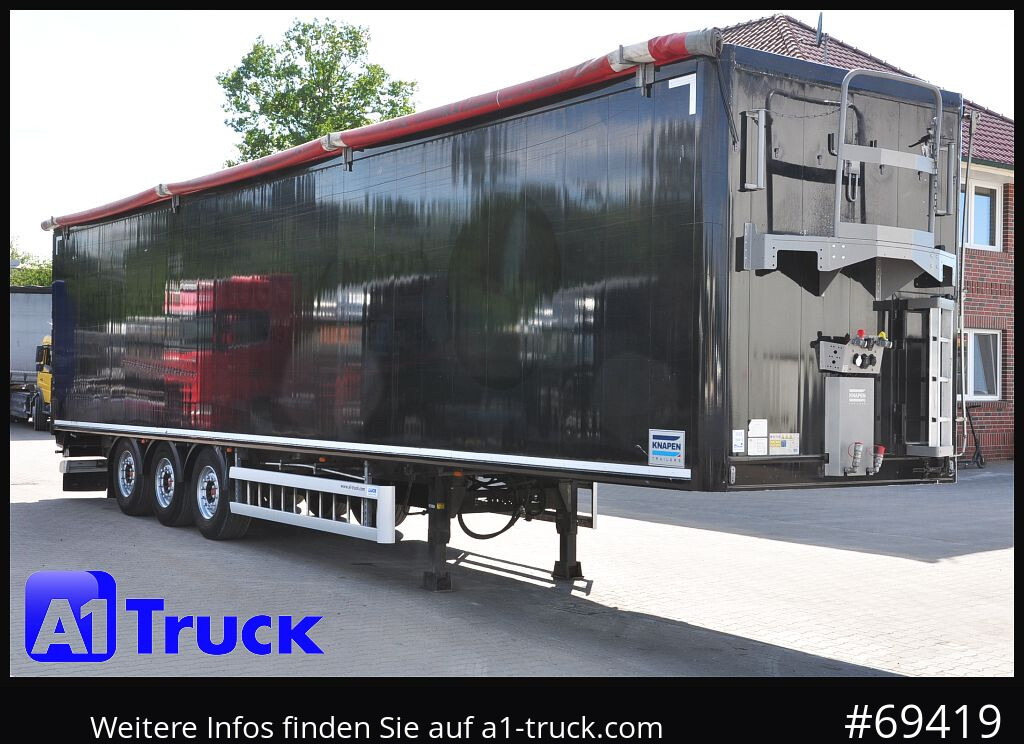 KNAPEN K100, Liftachse, Funk ca. 90m³ - С плъзгащ под полуремарке: снимка 1 KNAPEN K100, Liftachse, Funk ca. 90m³ - С плъзгащ под полуремарке: снимка 1