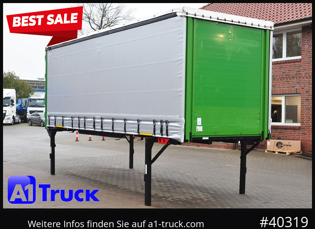 KOEGEL 7.45 BDF Wechselbrücke, neue Plane, Bordwand - Брезентова каросерия: снимка 1 KOEGEL 7.45 BDF Wechselbrücke, neue Plane, Bordwand - Брезентова каросерия: снимка 1