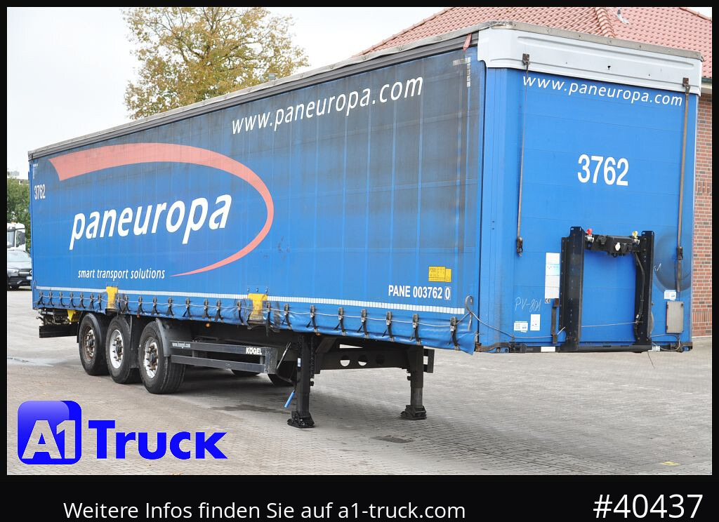 KOEGEL S 24 Tautliner, Code XL, BPW, - Брезентово полуремарке: снимка 1 KOEGEL S 24 Tautliner, Code XL, BPW, - Брезентово полуремарке: снимка 1