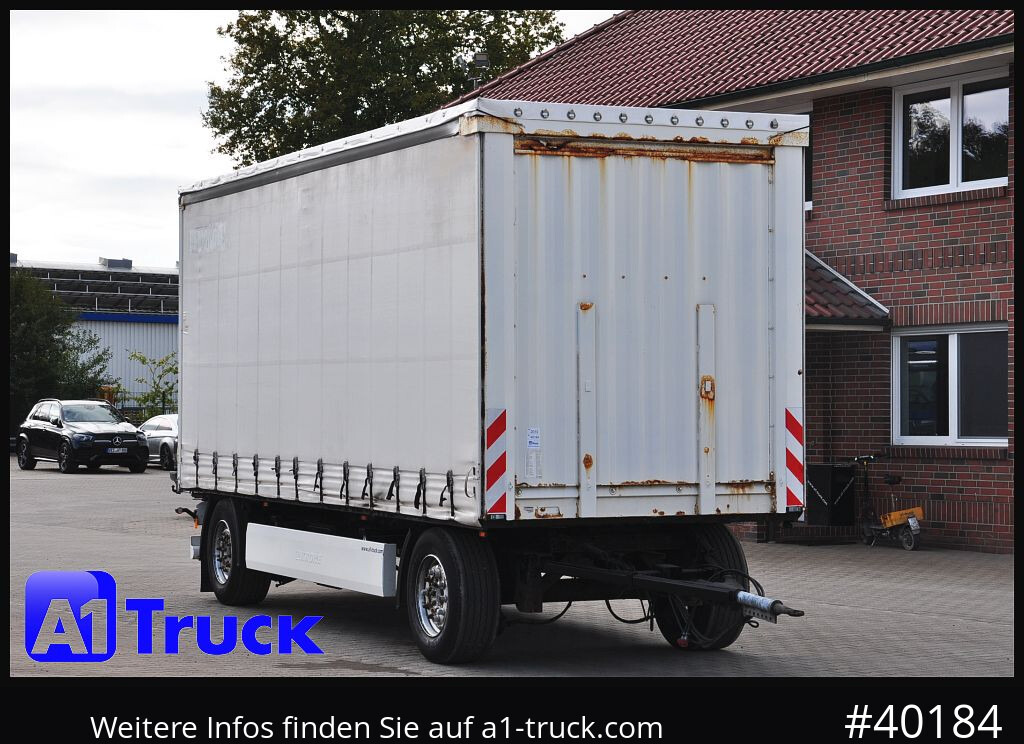 KRONE AZP 18, Festaufbau, TÜV 03-2026 - Брезентово ремарке: снимка 1 KRONE AZP 18, Festaufbau, TÜV 03-2026 - Брезентово ремарке: снимка 1