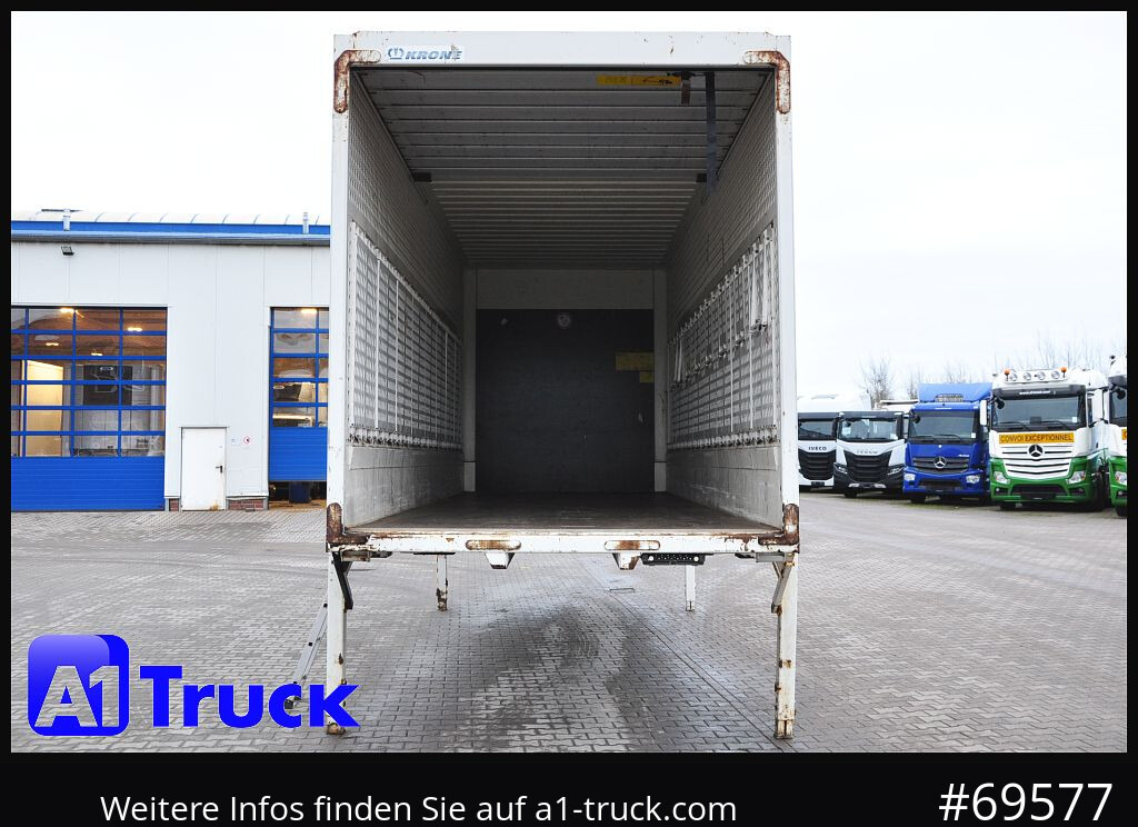 KRONE BDF 7,45 Koffer, Textil 2750mm innen, 20 x vorhanden - Каросерия - фургон: снимка 2 KRONE BDF 7,45 Koffer, Textil 2750mm innen, 20 x vorhanden - Каросерия - фургон: снимка 2