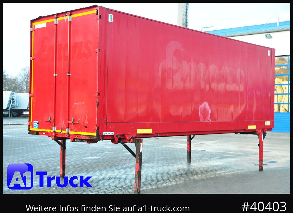 Каросерия - фургон KRONE BDF 7,82 Wechselbrücke, 2680mm Innenhöhe.: снимка 10 Каросерия - фургон KRONE BDF 7,82 Wechselbrücke, 2680mm Innenhöhe.: снимка 10