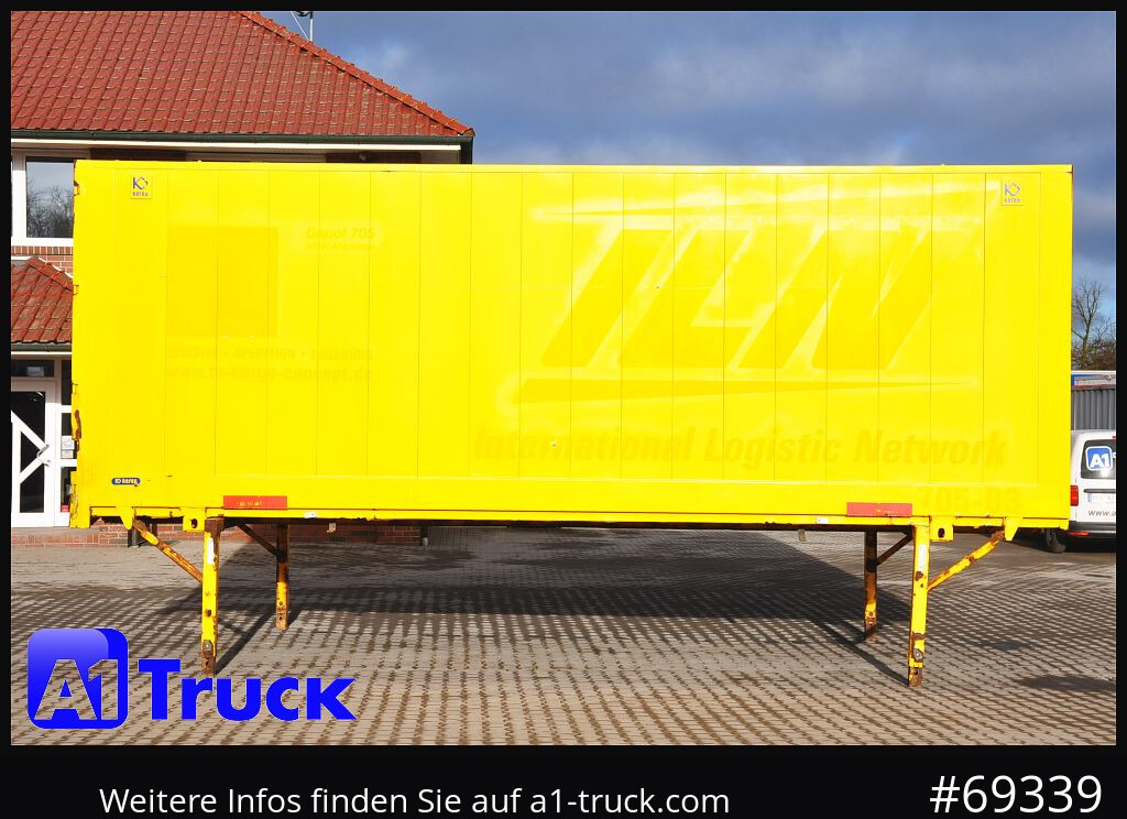Каросерия - фургон KRONE BDF 7,82 Wechselbrücke, 2730mm Innenhöhe.: снимка 8