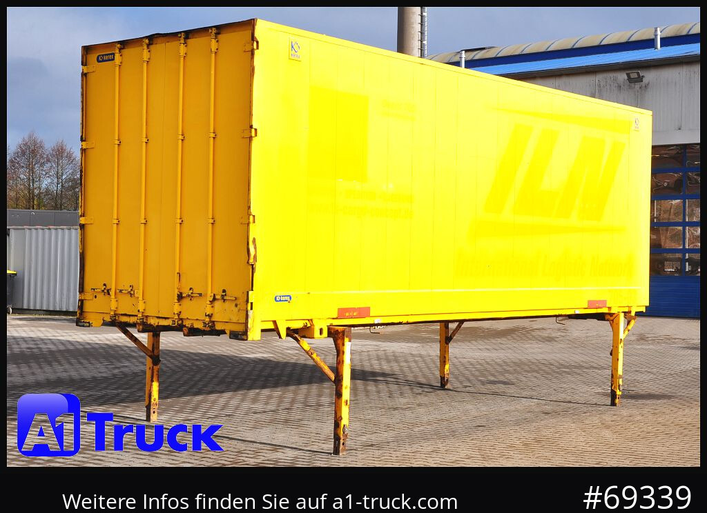 Каросерия - фургон KRONE BDF 7,82 Wechselbrücke, 2730mm Innenhöhe.: снимка 9