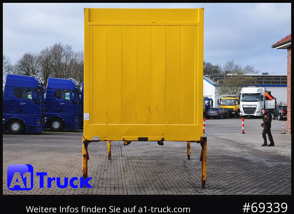 Каросерия - фургон KRONE BDF 7,82 Wechselbrücke, 2730mm Innenhöhe.: снимка 14