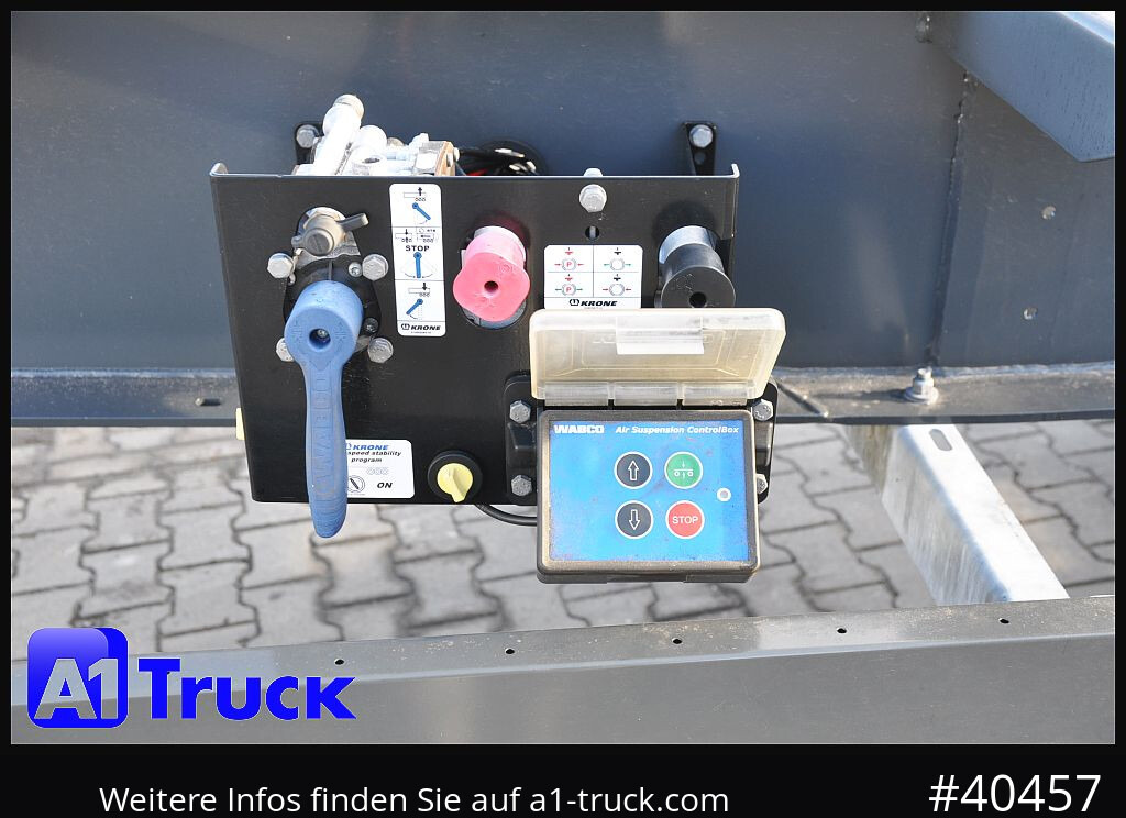 KRONE Container Chassi lang, 2 x 7,45 Wechselbrücken, wenig genutzt.. - Контейнеровоз/ Сменна каросерия полуремарке: снимка 2 KRONE Container Chassi lang, 2 x 7,45 Wechselbrücken, wenig genutzt.. - Контейнеровоз/ Сменна каросерия полуремарке: снимка 2