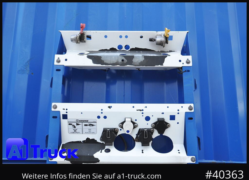 KRONE Megatrailer, Plateau, Liftachse, Staplerhalterung, - Бордово полуремарке/ Платформа: снимка 5 KRONE Megatrailer, Plateau, Liftachse, Staplerhalterung, - Бордово полуремарке/ Платформа: снимка 5