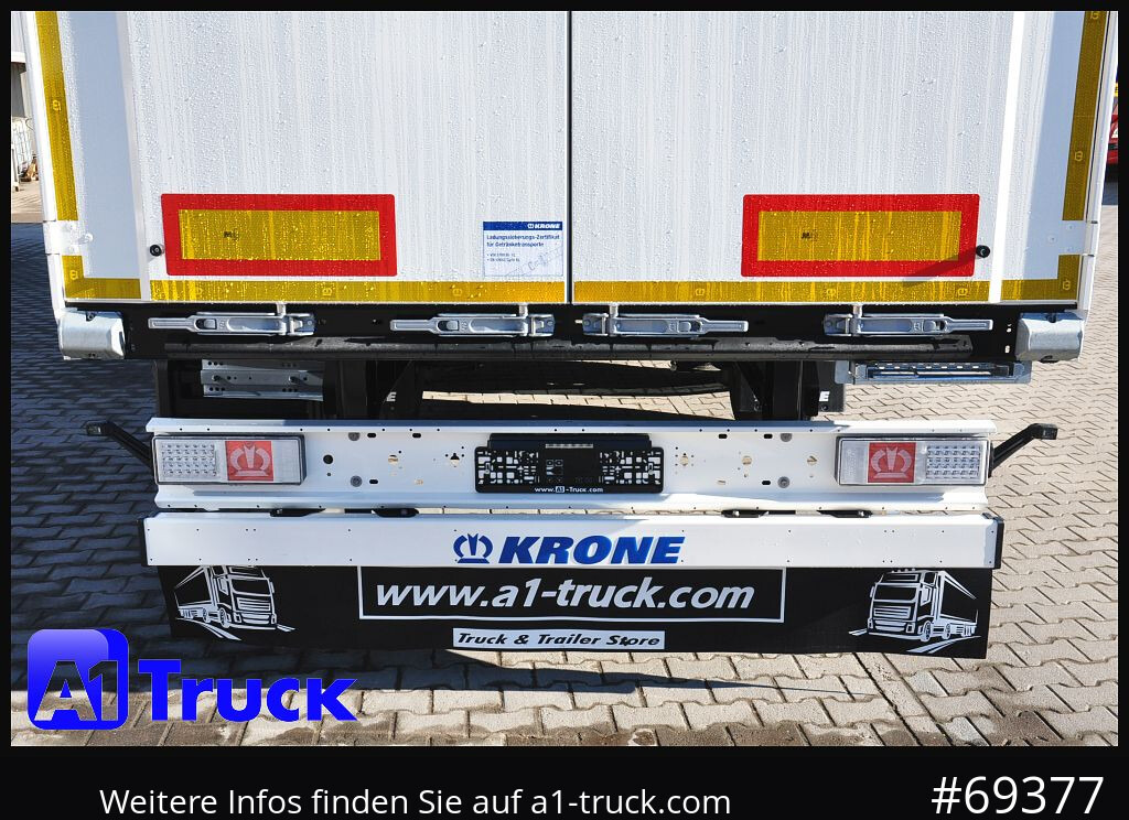 KRONE SD Koffer, Liftachse, Code XL, VDI 2700, SOFORT - Затворена каросерия полуремарке: снимка 4 KRONE SD Koffer, Liftachse, Code XL, VDI 2700, SOFORT - Затворена каросерия полуремарке: снимка 4