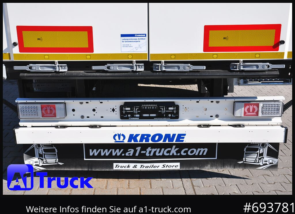 KRONE SD Koffer, Liftachse, Code XL, VDI 2700, SOFORT - Затворена каросерия полуремарке: снимка 2 KRONE SD Koffer, Liftachse, Code XL, VDI 2700, SOFORT - Затворена каросерия полуремарке: снимка 2